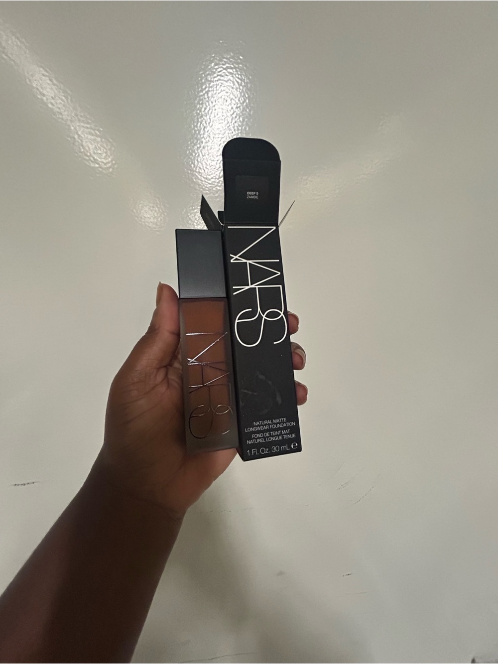 NARS Natural Matte Longwear Foundation — Deep Brown Shade